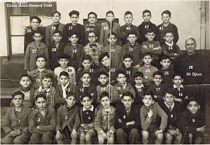ECOLE JULES RENARD GARCONS 1948 XXX N01 M. DJIAN